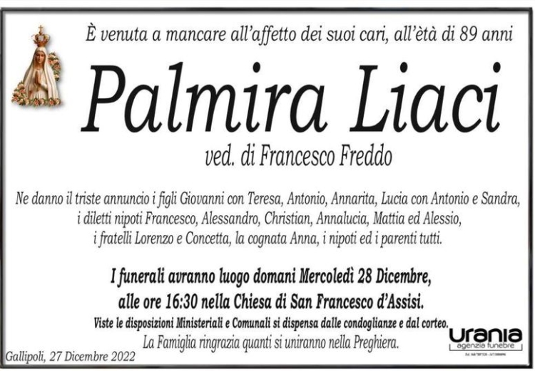 Palmira Liaci